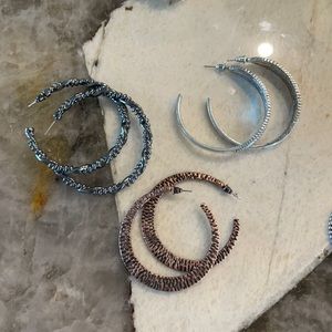 Hoop earring set